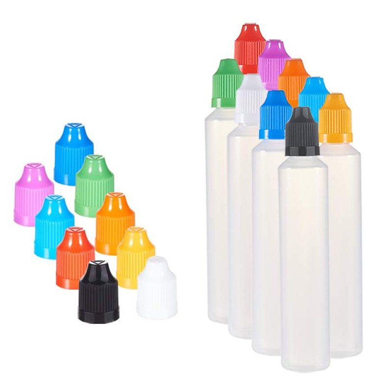 Juice Bottle Dropper - 100pcs 30ml 부드러운 플라스틱 짜기 Dropper