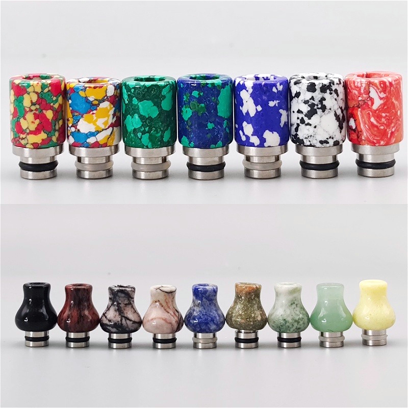 1피스 510 드립 팁 스테인레스 스틸 레진 모조 옥  - Drip Tip Resin 리뷰 및 가격