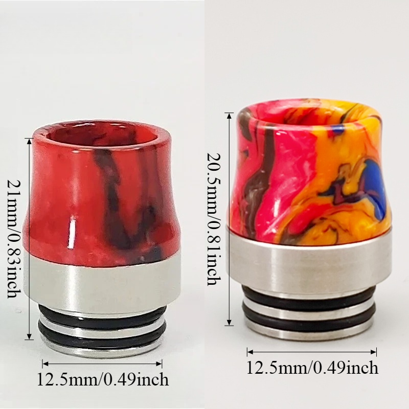1PC/2PCS 810 드립 팁 스테인레스 스틸 레진  - Vape Accessory 리뷰 및 가격