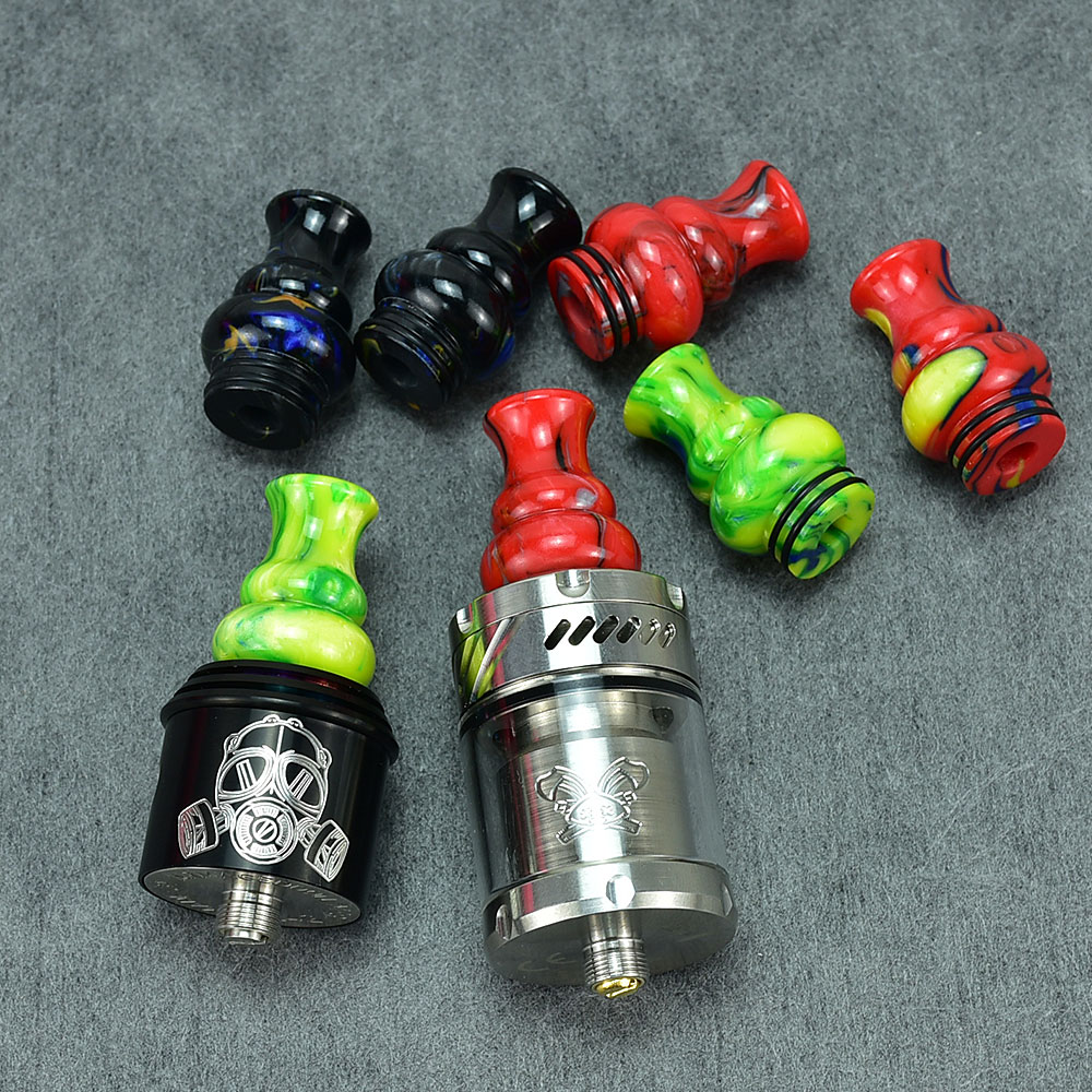 Wolf coolvape 드립 팁, 송진 담배 거치대  - Drip Tip Resin 리뷰 및 가격
