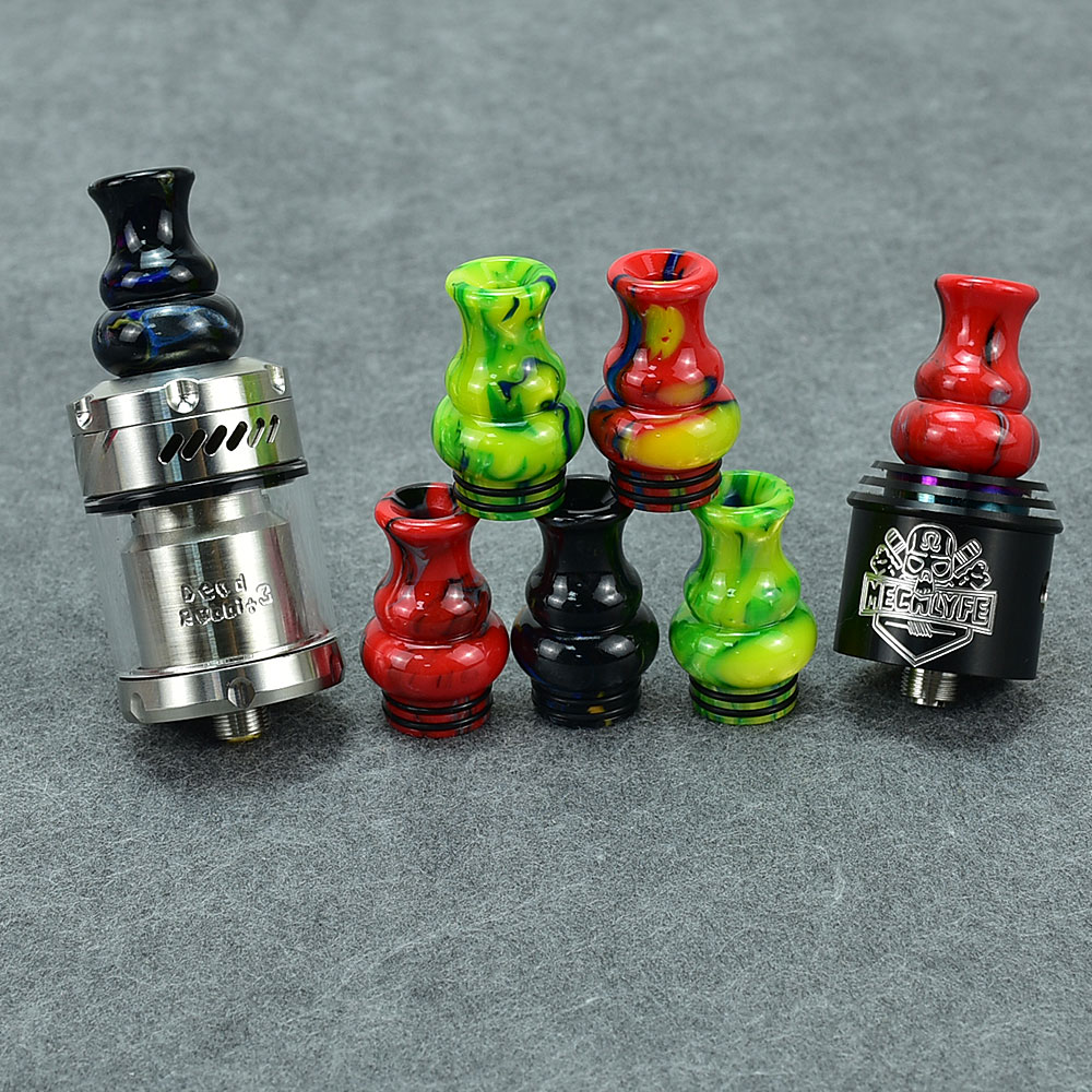Wolf coolvape 드립 팁, 송진 담배 거치대  - Drip Tip Resin 리뷰 및 가격