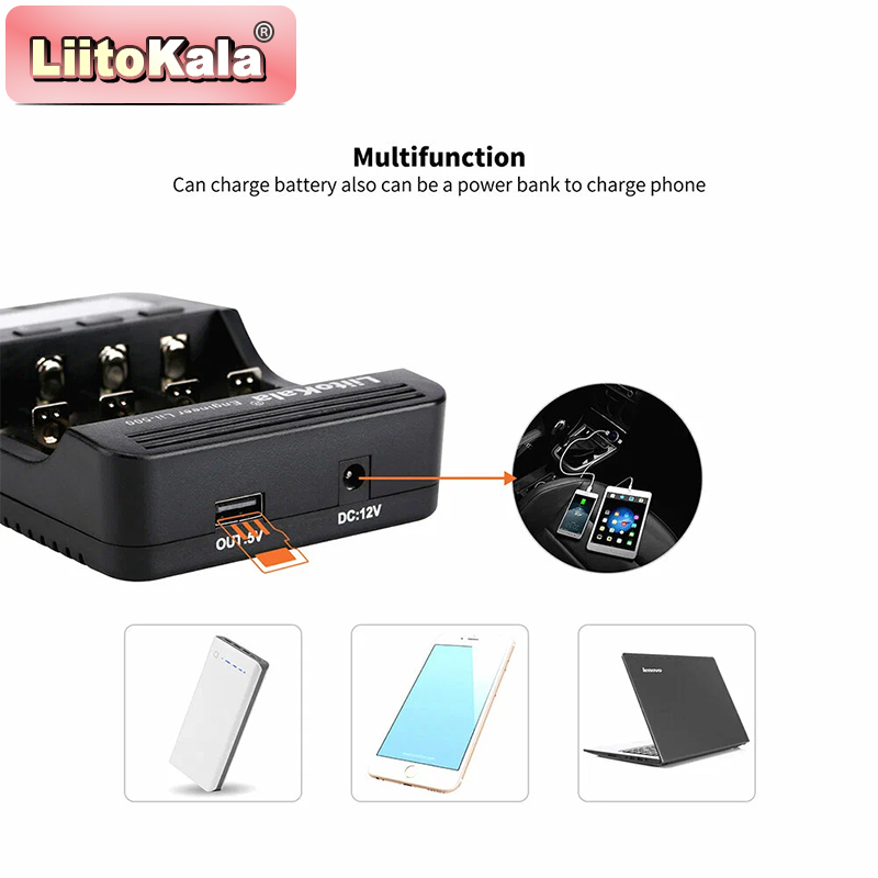 리토칼라 Lii-500 배터리 충전기 4슬롯 LCD 테 - Vape Battery 18650 리뷰 및 가격